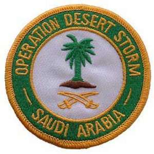  Operation Desert Storm Saudi Arabia Patch 3 Patio, Lawn 