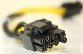   Pin PCI E Adapter Molex Cable ATI Nvidia   MISC MOLLEX6PINTO8PI  