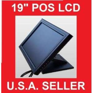   Inch 19 Touchscreen LCD VGA Touch Screen Monitor POS 