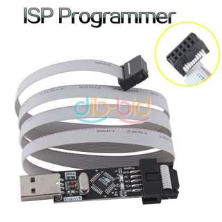  ISP Programmer Adapter 10 Pin Cable For ATMega8 AVRDude CAN PWM Series