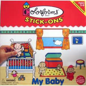  COLORFORMS   MY BABY   Stick Ons Toys & Games