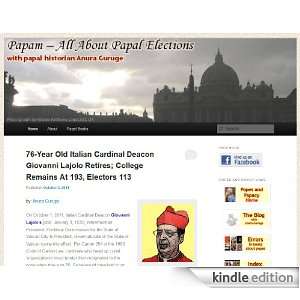  Papal (Pope) Elections Kindle Store Anura Guruge