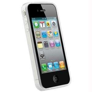  TPU Wave Cover for Apple iPhone 4   Clear Cell Phones 