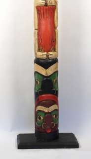 This Totem Pole will be carefully protected with biodegradable peanuts 