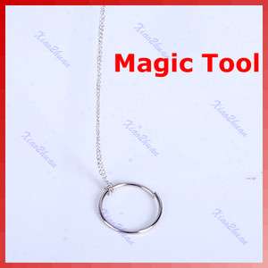 Simple Magic Trick Toy Tool Chain Ring For Kid Children  