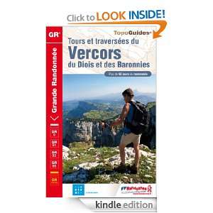 Tours et traversées du Vercors, du Diois et des Baronnies e topo 