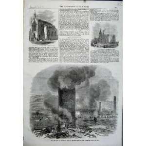   Explosion Edmunds Collery Barnsley 1862 Church Surrey