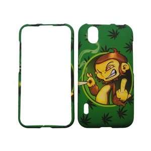 LG Marquee LS855 LS 855 Green Marijuana with Bad Monkey 