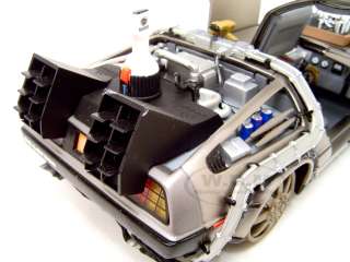   diecast model of back to the future time machine die cast model car by