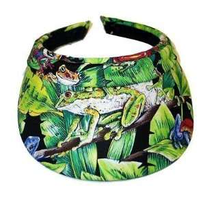 Tree Frogs FROG Slide On Visor by Broad Bay Sports 