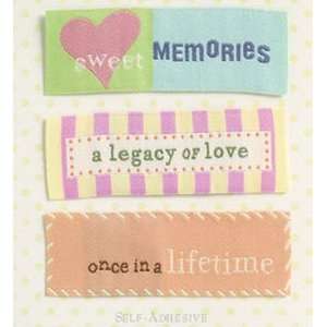   and Company   Legacy of Love Sayings Stitched Tags