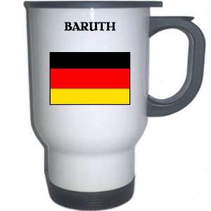  Germany   BARUTH White Stainless Steel Mug Everything 