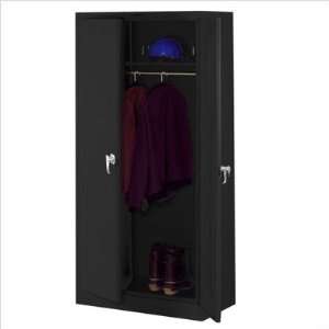    TNN7824WBK   Wardrobe Cabinets, 36x24x78, Black
