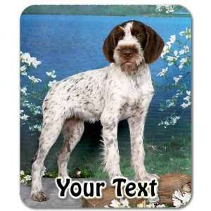    German Wirehair Pointer Personalized Mouse Pad Electronics