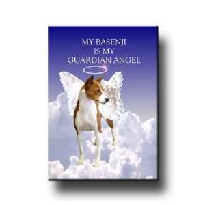  Basenji Guardian Angel Fridge Magnet No 1 