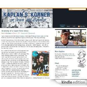  Kaplans Korner on Jews and Sports Kindle Store Features 