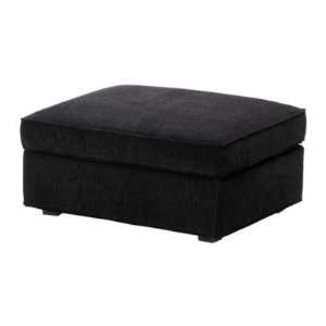   Slipcover Corduroy Cover, Tranas Black 