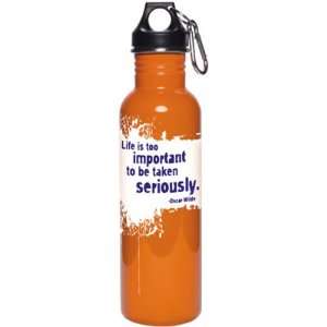  Cool Water Bottle Canteen   Life is Too Important Sports 