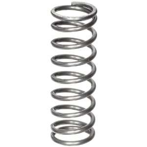 Music Wire Compression Spring, Steel, Inch, 0.42 OD, 0.048 Wire Size 