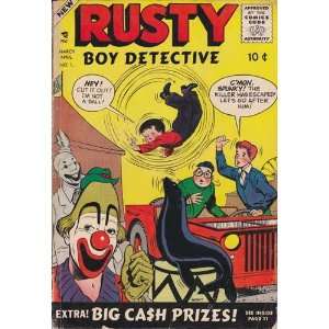  Comics   Rusty,Boy Detective #1 Comic Book (Apr 1955) Very 