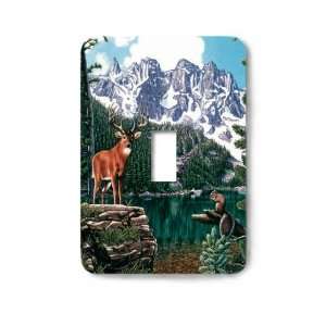   Woodland Fantasy Decorative Steel Switchplate Cover
