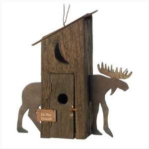  Moose Hut Bird House (S13804 NO)*