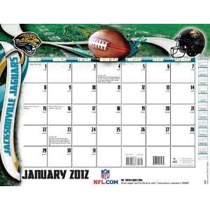   Jaguars 2012 22x17 Desk Calendar 