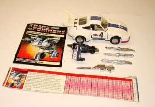   100% Complete 1984 Vintage G1 Transformers FREE SHIP + Papers  