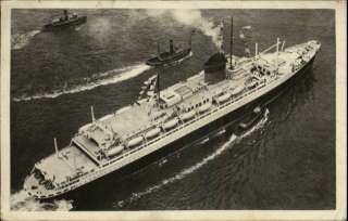 FRENCH LINE Transatlantique SS Champlain STEAMSHIP PC  