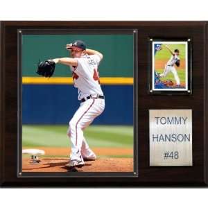  MLB Tommy Hanson Atlanta Braves Player Plaque