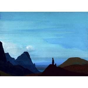  Hand Made Oil Reproduction   Nicholas Roerich   24 x 18 