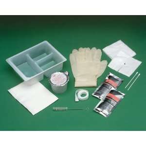  Tracheostomy Clean & Care Trays w/ Peroxide and Saline 