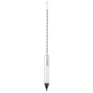 Instruments Hydrometer, —9 to 21° Baume, 0.1° Divisions, Plain 