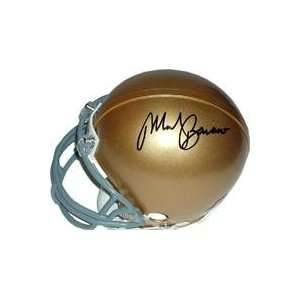  Mark Bavaro autographed Football Mini Helmet (Notre Dame 