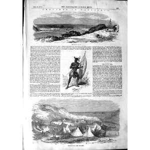   1851 KAFFRARIA BUFFALO MOUTH ZULU WARRIOR WATERLOO BAY