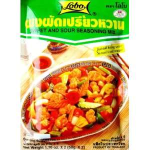  Lobo Sweet and Sour Thai Food Cook Seasoning Mix 100g 