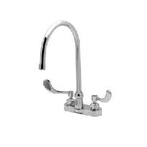 Zurn 145485 Chrome Aqua Spec Double Handle Center set Bathroom Faucet 