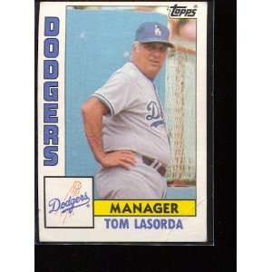  1984 Topps #681 Tom Lasorda Sports Collectibles