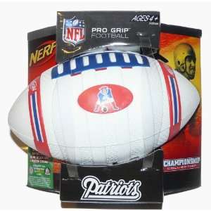 Nerf Championship Collection Pro Grip Football New England 