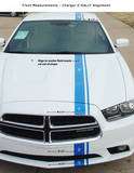 2011 Dodge Charger E RALLY Racing Stripes Spoiler Decals Pro 3M 