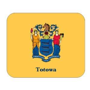  US State Flag   Totowa, New Jersey (NJ) Mouse Pad 