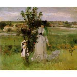   Morisot   32 x 26 inches   Cache cache (Hide and Seek)
