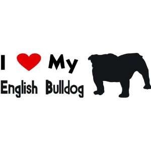  I love my english bull dog   Selected Color Navy Blue 