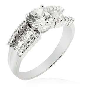  Lenya Wedding Rings   Stunning New Design, Wedding Rhodium 