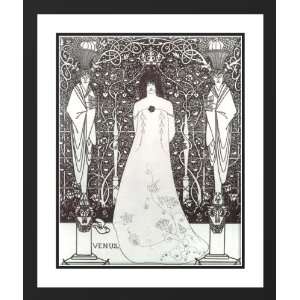  Beardsley, Aubrey 28x34 Framed and Double Matted Venus 