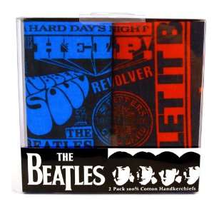  The Beatles   Albums   2 Pack Handkerchiefs