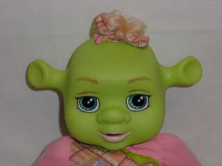 Shrek LAUGH WITH ME Baby Girl Ogre 13 Plush Doll GIGGLING Vibrating 
