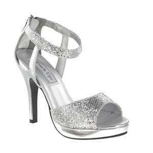 SIDNEY by Touch Ups in SILVER Shoes Bridal Bridesmaid Prom  