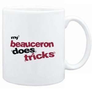    Mug White  MY Beauceron DOES TRICKS  Dogs