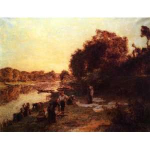   the Banks of the Marne 1, By Lhermitte Leon Augustin